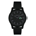 Lacoste Men's Black Silicone Watch from Pedre